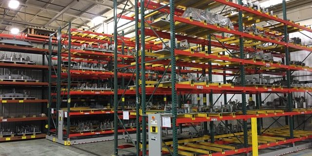 pallet rack installation