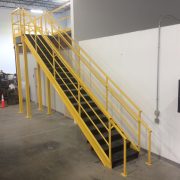 Safety Stairs for Mezzanine