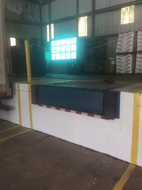 Loading Dock with Bumper