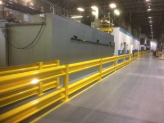 Aisleway Guard Rails