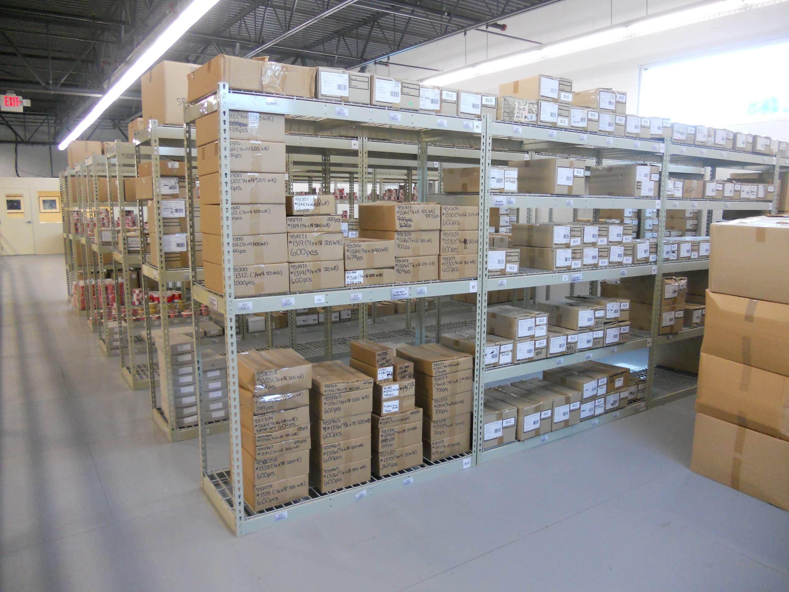 Storage Bin Shelving, Industrial Warehouse Shelving