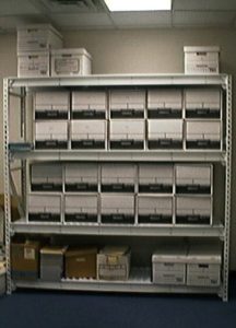 Widespan Record Storage Shelving